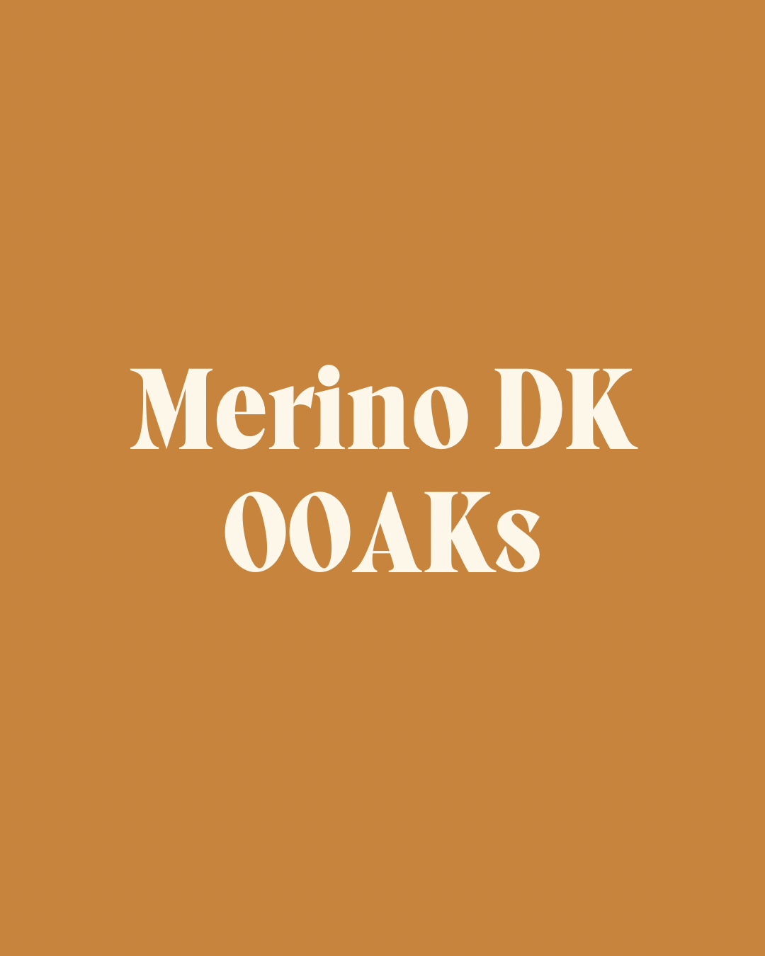 Merino DK OOAKs