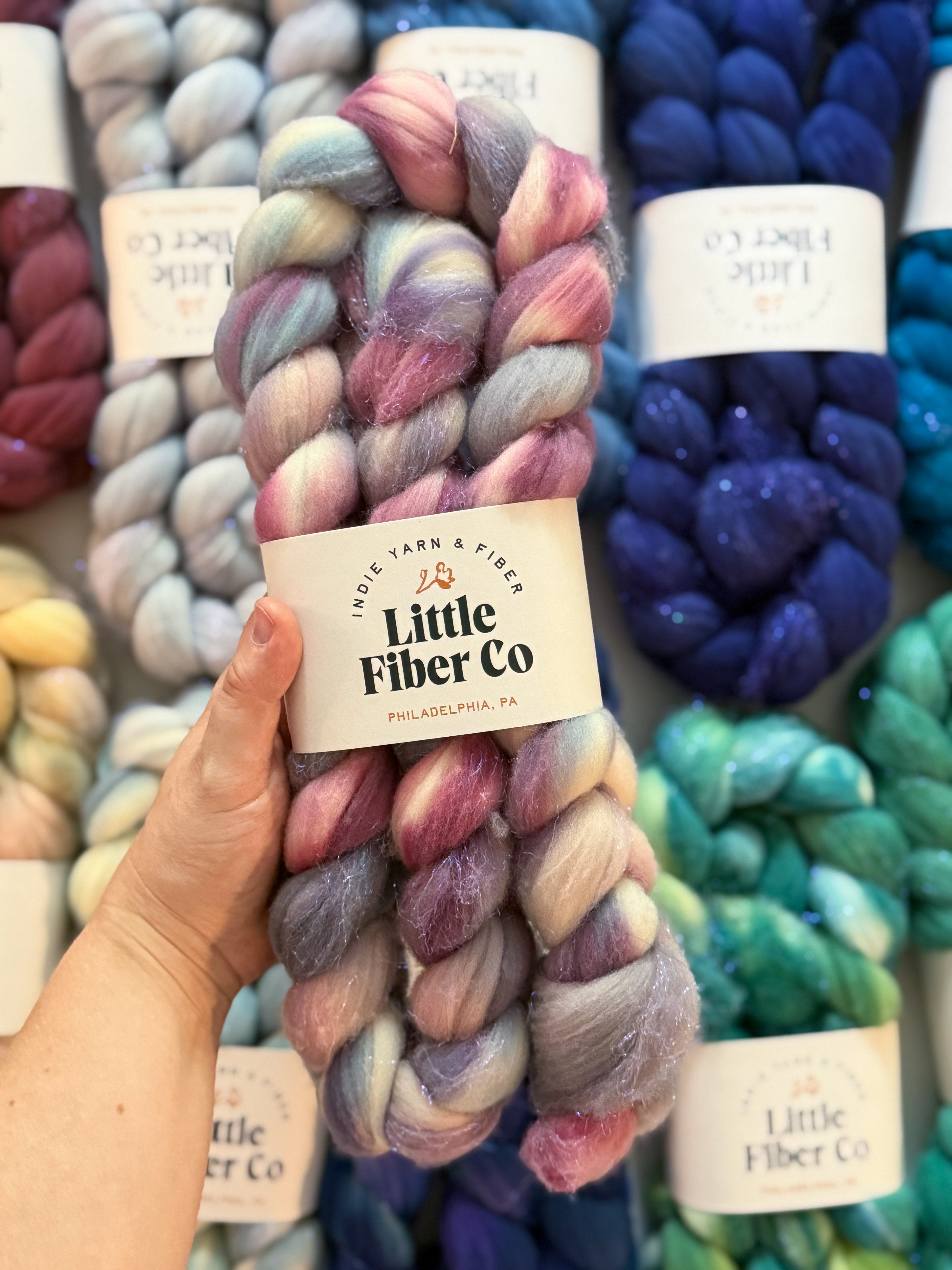 Rambouillet Sparkle Combed Top (In-Stock)