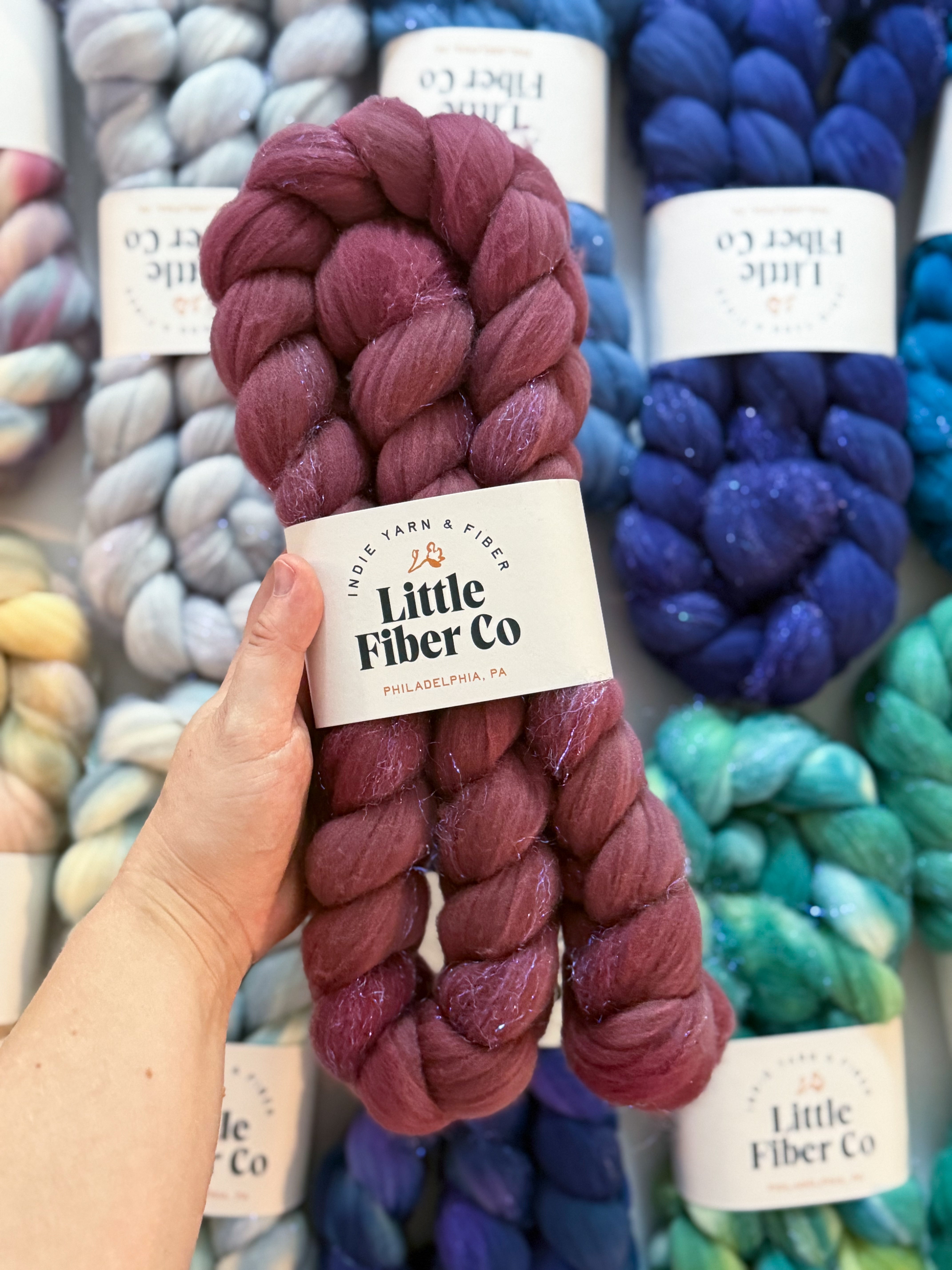 Rambouillet Sparkle Combed Top (In-Stock)