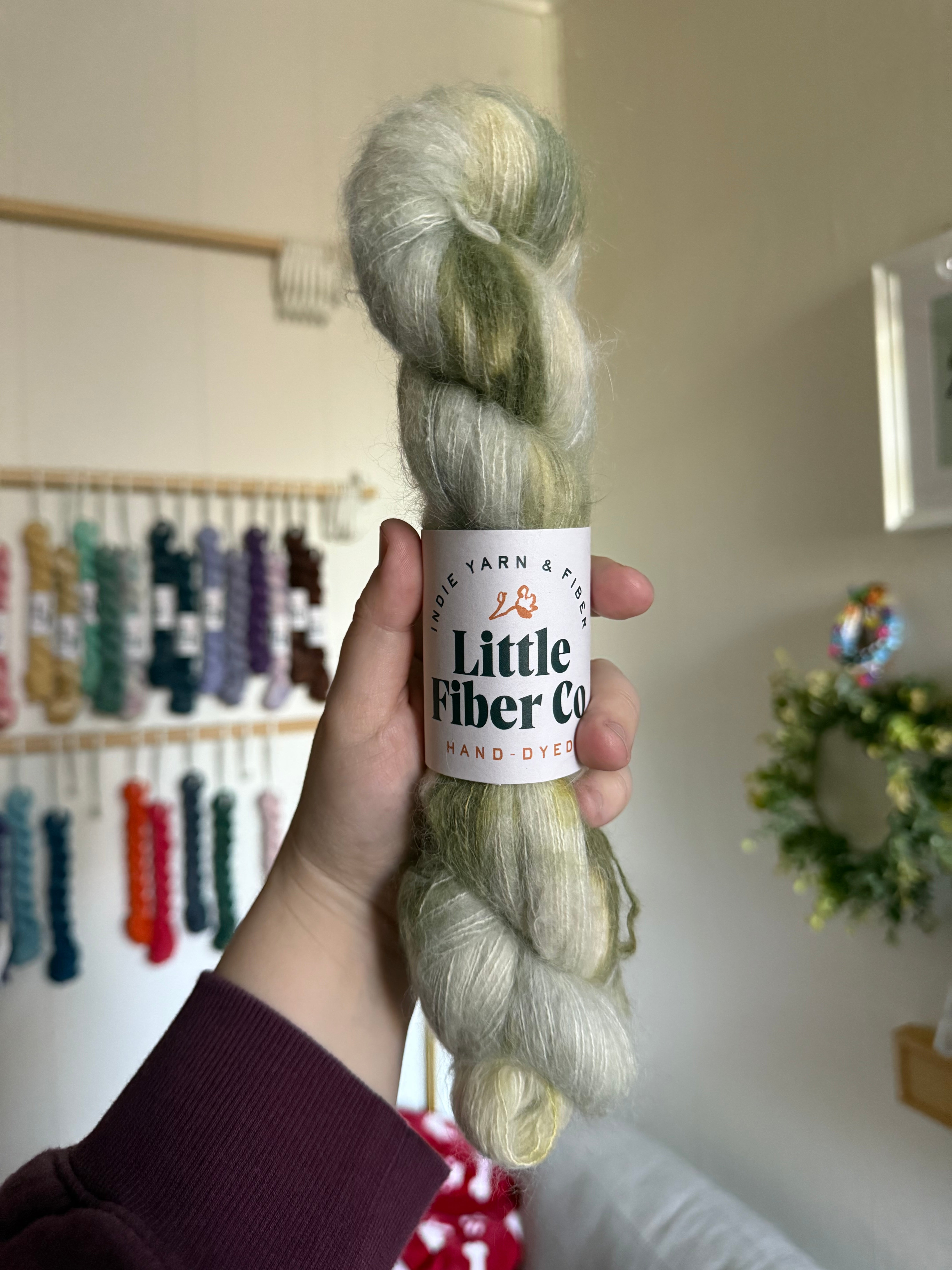 Matcha Cheesecake Yarn (In-Stock)