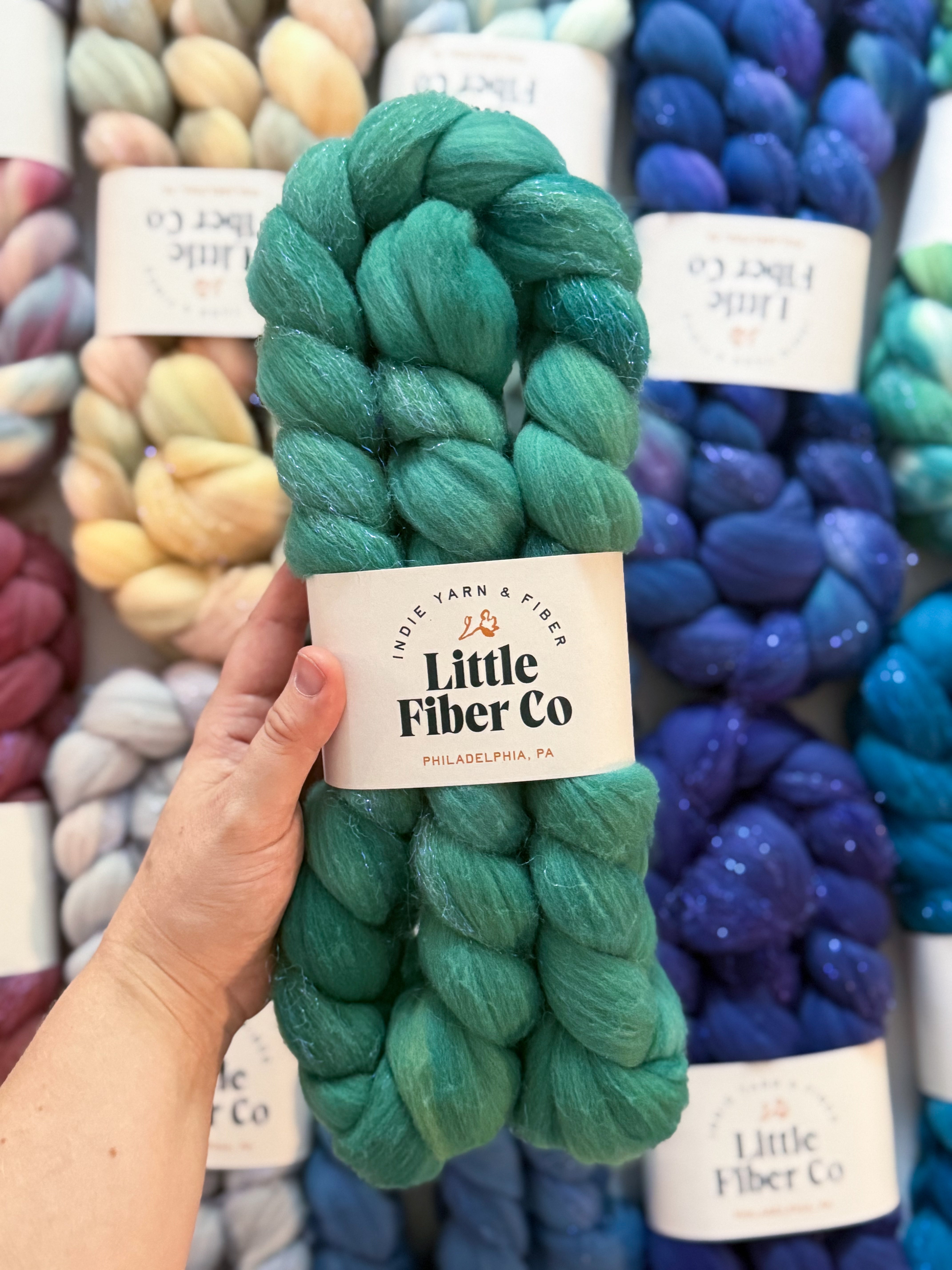 Rambouillet Sparkle Combed Top (In-Stock)